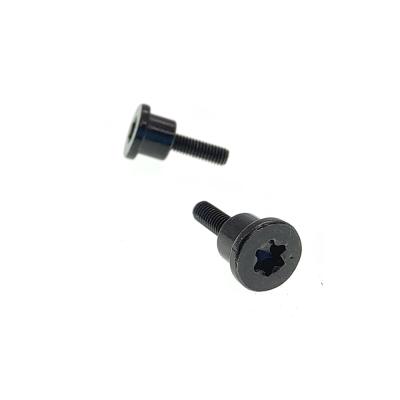 China HEX Black Non-Standard Set Screw Flat Head Hex Stage Screw for sale