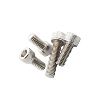 China Round 304 Stainless Steel Cylinder Head Hexagon Screw DIN912 Full Head Hexagon Thread Bolt for sale