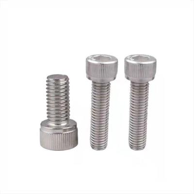 China Pan Good Quality DIN912 SS304 M2M2.5M3M4M5M6 Knurled Head Cup Screw Hex Screw for sale