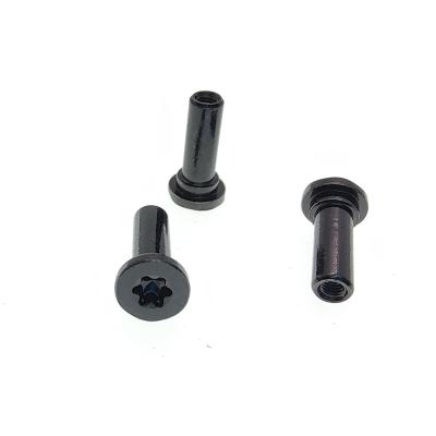 China Matte Black To Lock Flower Flat Wick Mother Nailed Plum Special Screws for sale