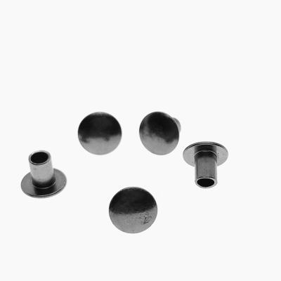 China Flat Black Stainless Steel Pressure Riveting Mother Nail Nut Rivets for sale