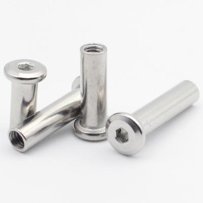 China Flat natural color m2\M3\M4\M5\M6 custom rivets tool Logo Stainless Steel Pop Nut for sale