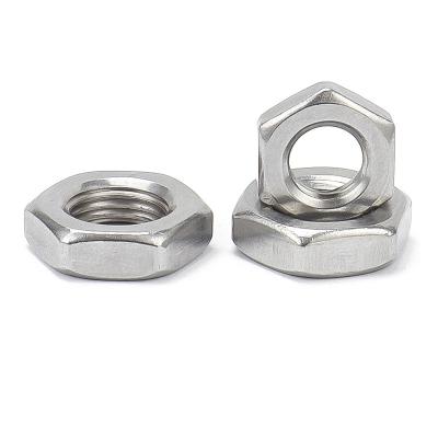 China Heavy Industry Standard Hex Nut DIN934 304 Stainless Steel Threaded Nut for sale