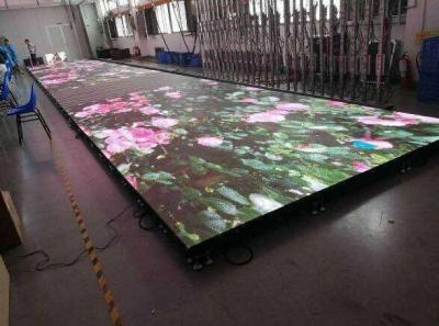 China Stage Display P4.81 High Strength LED Dance Floor Panels 500mmx1000mm IP54 Shenzhen Factory for sale