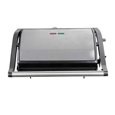 China Hotel OEM ODM Commercial Portable Stainless Steel Panini Grill Grill Press Machine for sale