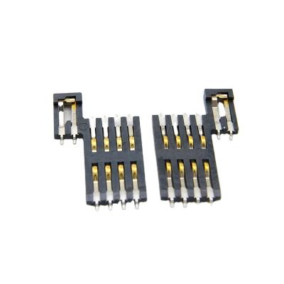 China Smart Card PCB Connector SIM Card Connector SMT Push Pull Type 10 (8+2) Pin IC Card Connector for sale