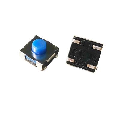 China Seagull Tactile Wing Switch 6.2X6.2x3.5mm SMD Tactile Switches Cheat Wing Top Actuated SMT Tactile Switch for sale