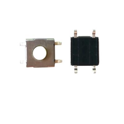 China Seagull Tactile Wing Switche 6.2X6.2mm Tact Switch SMD Switch SPST-NO Top Interlocked SMT for sale