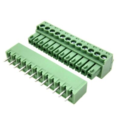 China PCB Terminal Blocks 12 Position 3.5mm Pitch Wire-to-Board for sale