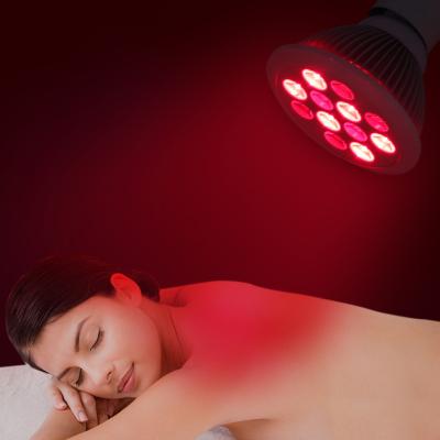 China Skin Rejuvenation Acne Remove E27 36W Red Light Therapy Bulbs Professional Led Beauty Medical Bulbs for sale