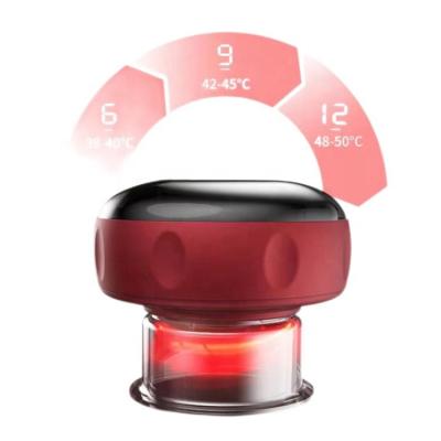 China Body Shaping Massager Instrument Smart Breathing Cup Shoulder and Neck Red Light Pulse Moxibustion Warm Waist Legs Back SPA for sale