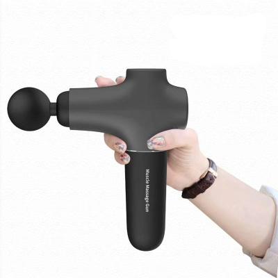 China Mini Massage Gun Vibration Body Muscle Massage Gun Brushless Motor for sale