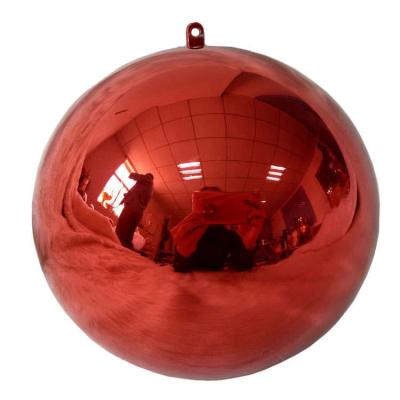 China Light Openable Hollow Hanging Clear Transparent Christmas Ornaments Can Open Clear Christmas Ball for sale