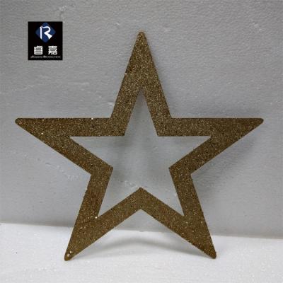 China Lightweight Personalized Glitter Star Decorative Christmas Ornaments for sale