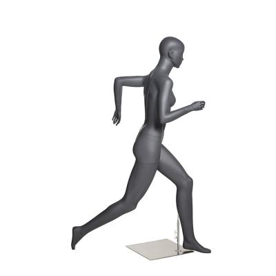 China GWP2 model factory direct sale mannequin female full body running sport dummy female athlete mannequin for sale