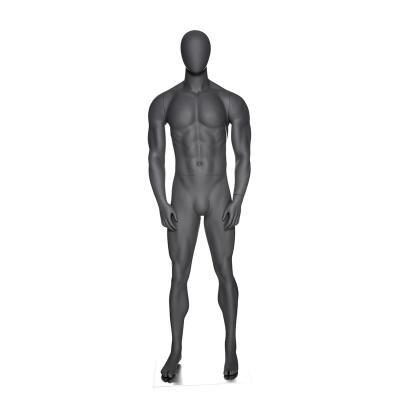 China USA Europe Size Fiberglass Full Body Male Standing Strong Sports Mannequin for Sportswear Clothing Show for sale