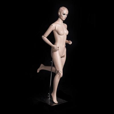 China FM02 female wooden mannequin female mannequin adjustable movable full adjustable female mannequins for sale