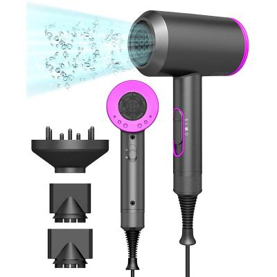 China Ionic Professional High Wind 2000W Amazon Super Sonic Negative Diffuser Ion Blow Hair Dryer With Success for sale