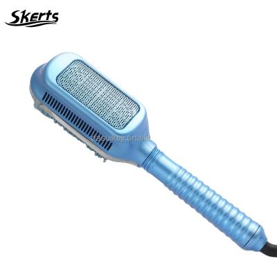 China New SKERTS Outdoor Quick Ice Electric Comb Brush Professional Lightweight Design Cold Air Hair Straightener Wet & Dry Double Brush for sale