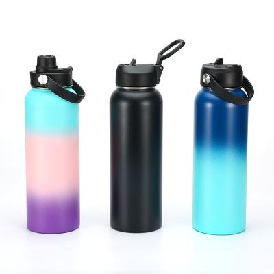 China PORTABLE Treadmill Accessories Sport Bottle Stainless Steel Vacuum Flask Double Wall Insulated Thermos 24OZ 32OZ 40OZ 64OZ for sale