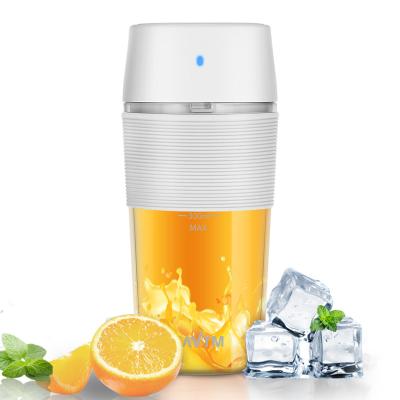 China WITH LID 300ml Fruit Juicer Cup USB Rechargeable Outdoor Household Automatic Electric Fruit Juicer Machine for sale