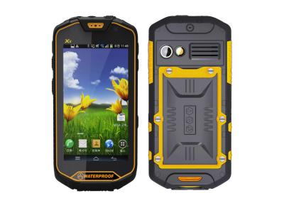 China WiFi QHD LCD Rugged Waterproof Smartphone 4.5 Inch for outdoor for sale