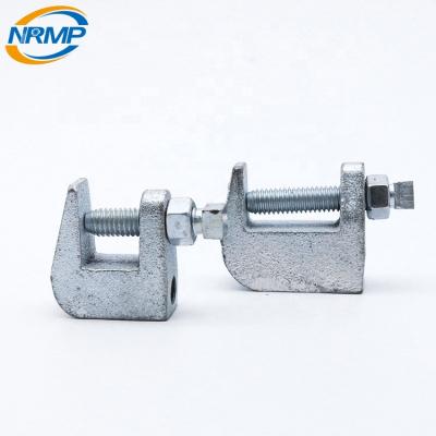 China Construction Area Construction Hardware Reversible Steel C Beam Clamp for sale