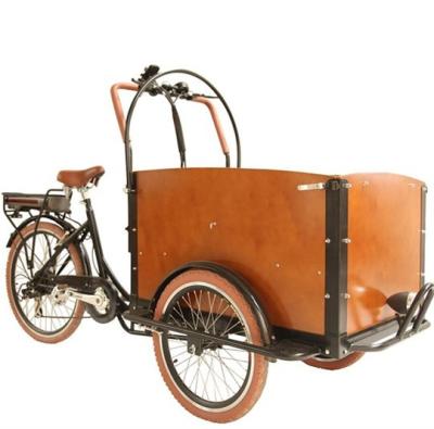 China cheap price passenger danmark hot sale 3 wheel tricycle cargo bike/dutch cargo bicycle for sale