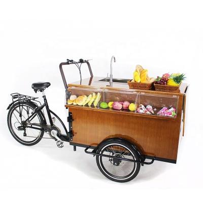 China Cargo Mini Electric Three Wheel Cafe Bike For Street Business for sale