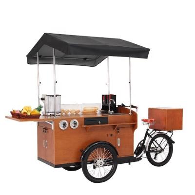 China Europe style cargo mobile three wheel cafe tricycle food vending cart for sale for sale