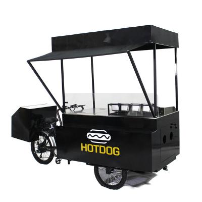 China Cargo Europe standard used hot dog cart food cart coffee bike for sale for sale