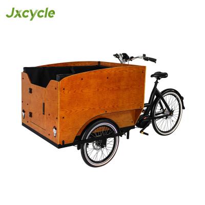 China Passenger Front Loading Cargo Tricycle Cargo E Bike For Family Use for sale