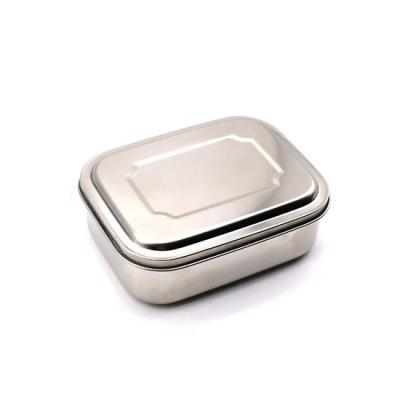 China Freshness Keeping Popular Amazon SS304 Food Grade Case Stainless Steel Lunch Box for sale