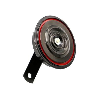 China IRON 12 24 Volt High Quality Black Auto Mocc 110db Car Horn Speakers, Siren Horn Speaker Alarm for sale