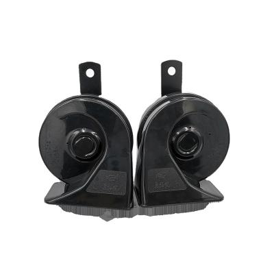 China ABS/Iron Factory Customized 12V 24V Waterproof Iron Mocc Tweeter Snail Speaker Black Loud Car Horn for sale