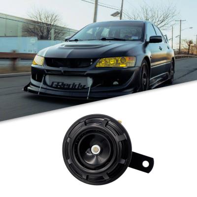 China Custom Car Horns 12V 24V ABS/Iron Iron Horn Waterproof Black Car SpeakerTweeter Basin for sale