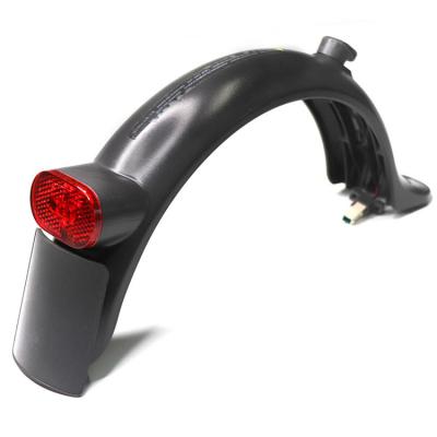 China Universal for Xiaomi M365 pro Pro2 S1 universal electric scooter rear fender with hook and tail light for sale