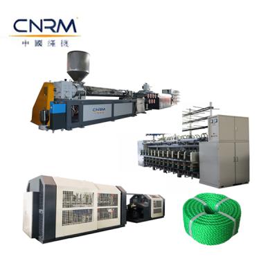 China M44 filament pp pe banana twine rope production line / monofilament pe extruder pp hdpe plastic plastic for sale