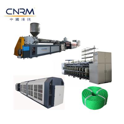 China Filament Rope Machine for HDPE Monofilament Rope Production Line for sale