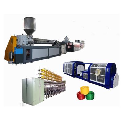 China NYLON Filament PP PE POLYESTER COTTON Rope Production Line Rope Machine Making Machine PP for sale