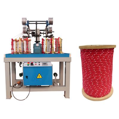 China Round 48 Spindles Polypropylene PP Nylon Polyester Rope Making Machine For 1mm-5mm Braided Rope for sale