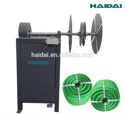 China machinery & Material 3mm 5mm 6mm 10mm 12mm Poly Twist Braid Rope Roll Coil Winder Machine for sale