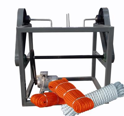 China machinery & Material 3mm 10mm PP PE Cotton Jute Nylon Twine Hank Winder Package Rope Machine for sale