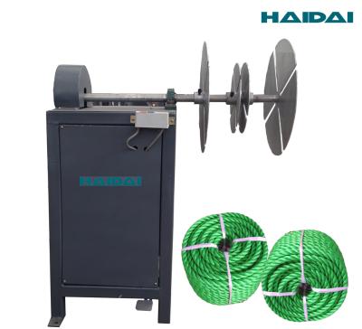 China Rope String Rope Twine Reel /reel/roll Winding Machine Match For Rope Making Machine for sale