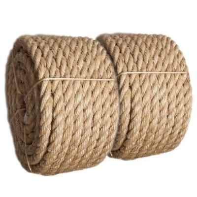 China 10 Mm Natural Fiber Sisal Rope Sisal Twist Jute Rope Twine for sale