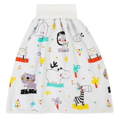 China Protective Home Soft Cotton High Waist Printed Septum Skirt Form Baby Cloth Waterproof Diapers for sale