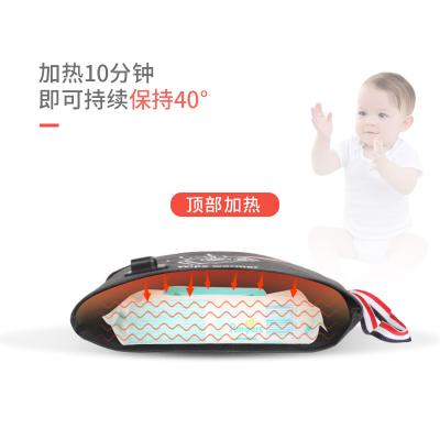 China Eco-Friendly Baby Material Portable Infant Wet Wipes Heater 5V USB Cloth Baby USB Warmer Bag For Travel And On The Go for sale