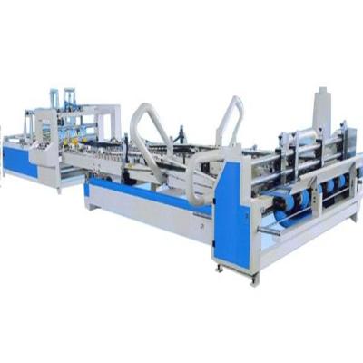 China HY-YF Hotels Series automatic carton folding gluing machine / semi-automatic carton folder gluer machine for sale