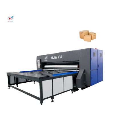 China digital hotel printing machines for sale flexo printing machine for automatic corrugated cardboard pizza box making machine for sale