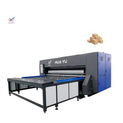 China Cardboard Box Making Flexo Printing Machine Manufacturers Printer Slotter Die-Cutter Machine Inkjet Carton Printer for sale